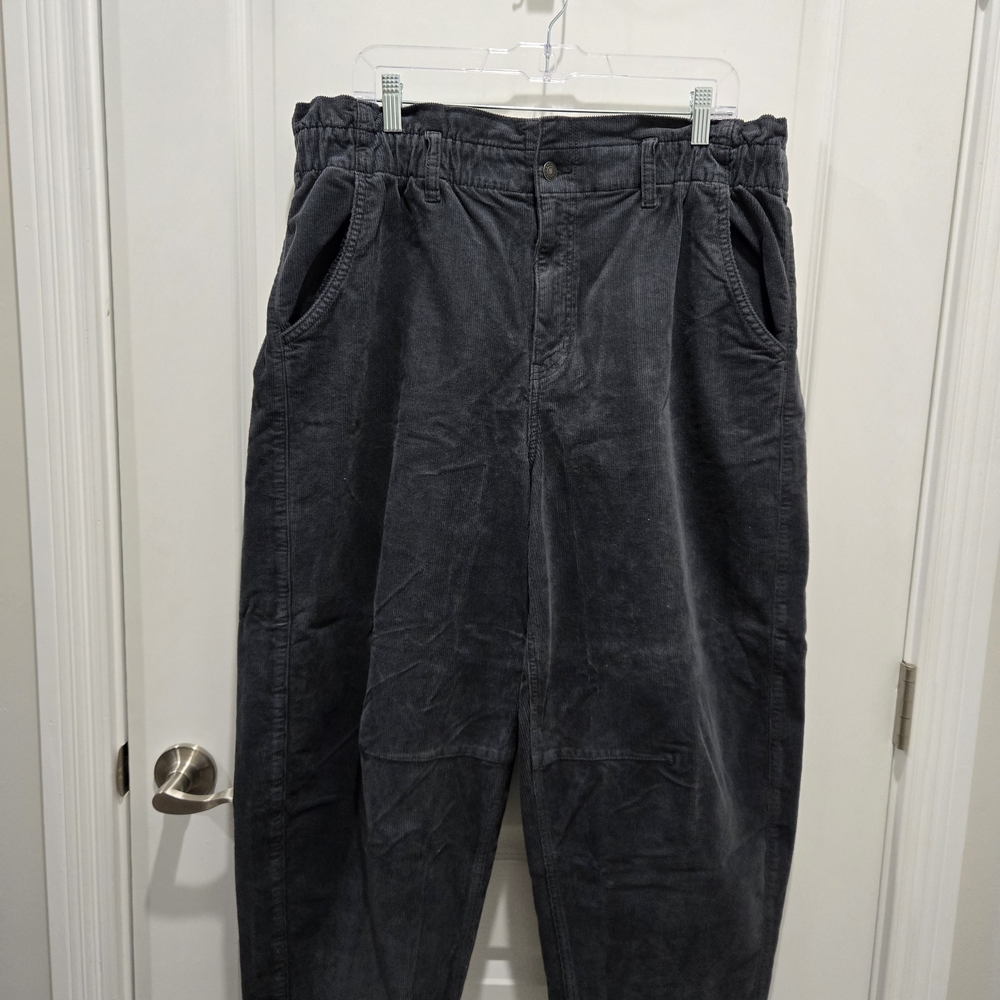 Nwt American Eagle Outfitters Dark Gray Corduroy Pants